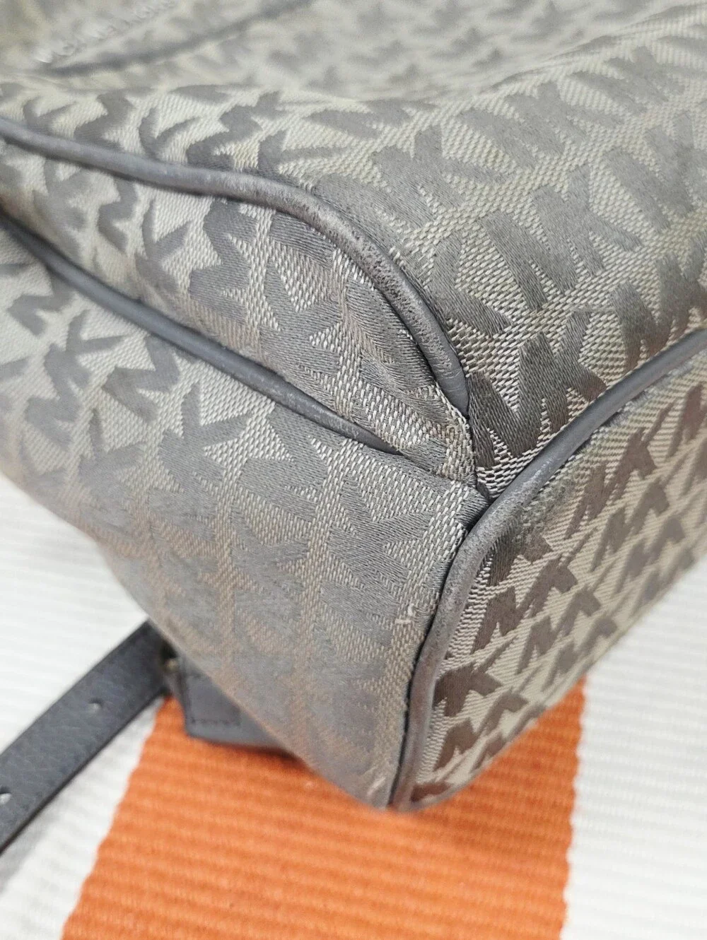 Michael Kors Abbey MK signature Logo Mini Backpack